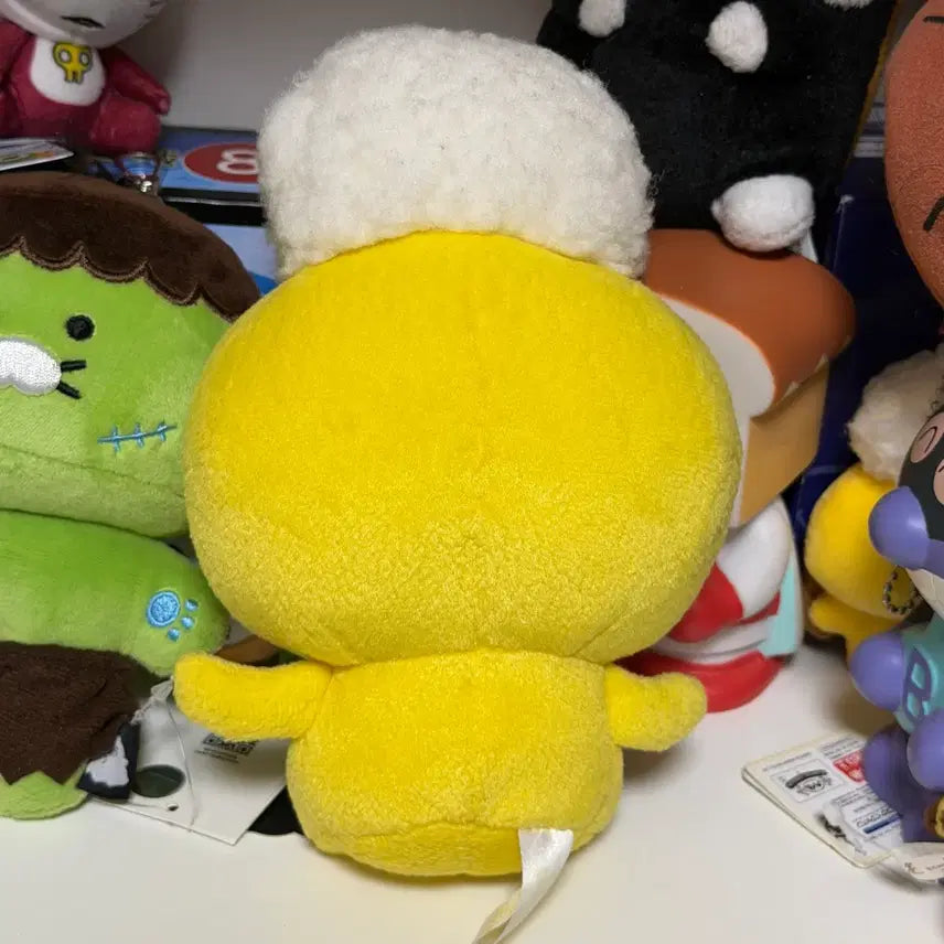 [BUNJANG] San-X Beer-chan Beer-kun Doll Keychain Set / 일본 고전 산엑스 비어짱 비어군 인형