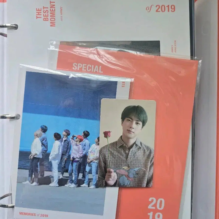 [BUNJANG] BTS Memories 2019 Unsealed Album Jin Photocard / (급처) 단순개봉 방탄소년단 메모리즈 2019 판매