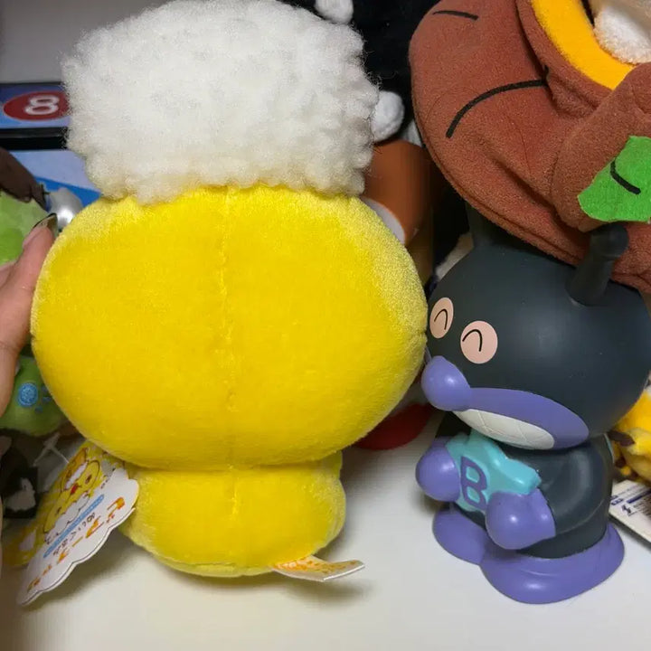 [BUNJANG] San-X Beer-chan Beer-kun Doll Keychain Set / (13.5>>13할인)일본 고전 산엑스 비어짱 비어군 인형