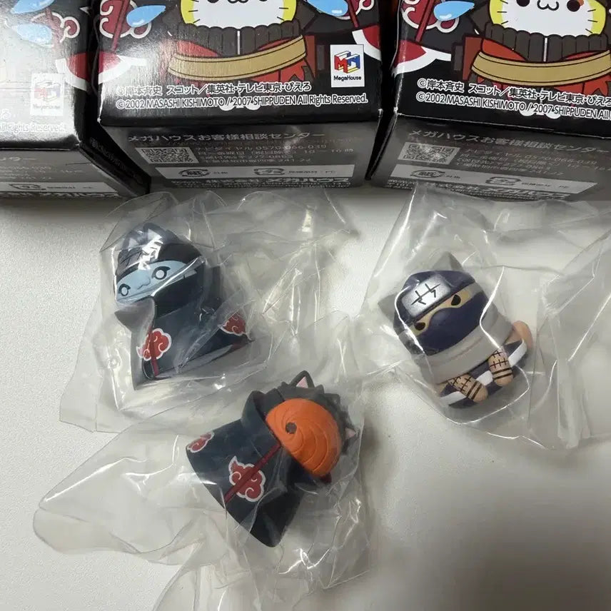 [BUNJANG] Naruto Akatsuki Megahouse Tobito Kakuzu Kisame Bundle Set / 나루토 아카츠키 메가캣 3개 일괄 토비 카쿠즈 키사메