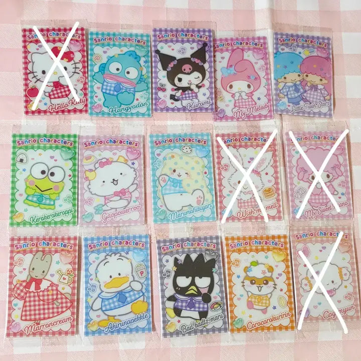 [BUNJANG] Sanrio Wafer Card Series 12 / 산리오 웨하스카드 12탄