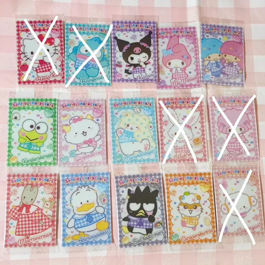 [BUNJANG] Sanrio Wafer Card Series 12 / 산리오 웨하스카드 12탄