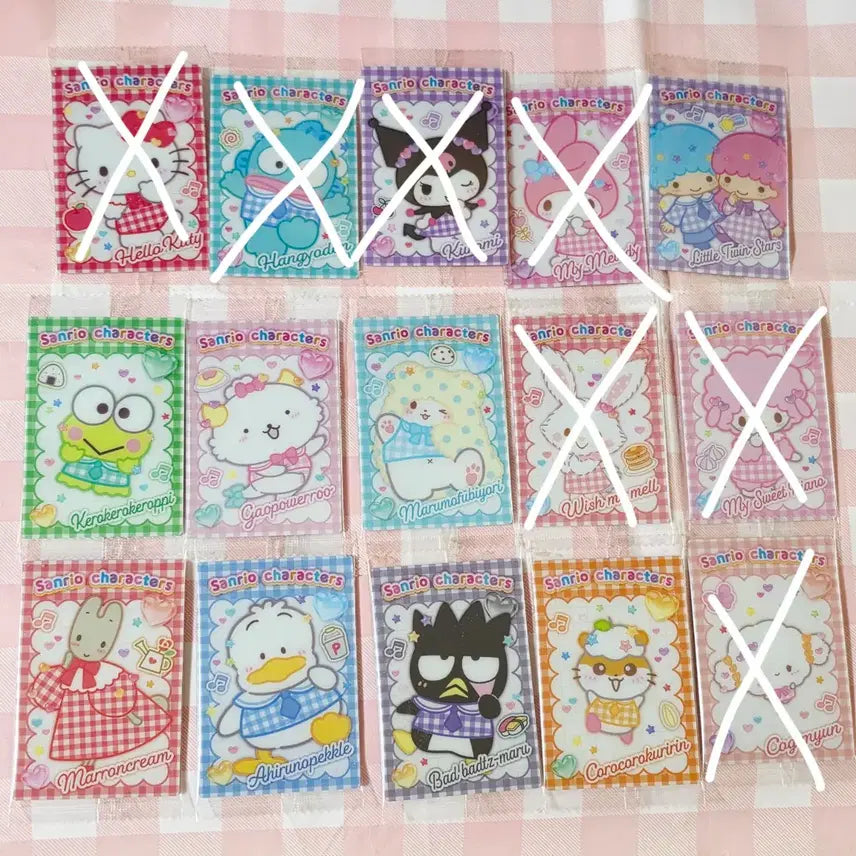 [BUNJANG] Sanrio Wafer Card Series 12 / 산리오 웨하스카드 12탄
