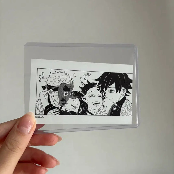 [BUNJANG] Demon Slayer Giyu Sanemi Jump Festa Original Art Trading Cards Set / 귀멸의 칼날 기유 사네미 점프페스타 점프샵 원화 명함 카드