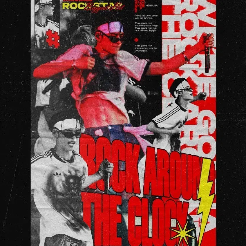 [BUNJANG] Enhypen Ni-ki Cheering Kit Slogan Rockstar ver. / SzRiver 엔하이픈 니키 치어링키트 슬로건 Rockstar ver