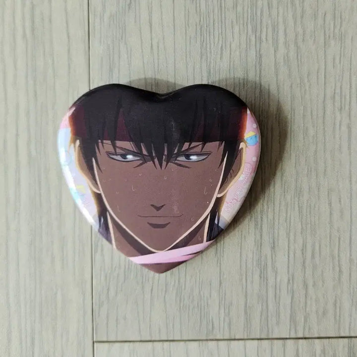 [BUNJANG] Gintama Toushi Heart Badge / 은혼 톳시 하트 뱃지