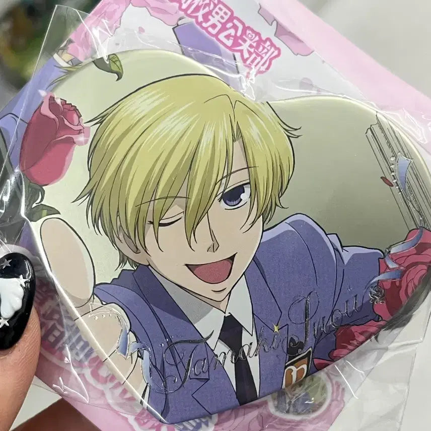[BUNJANG] Ouran High School Host Club Tamaki Heart Can Badge (Unsealed) / 오란고교 타마키 하트 캔뱃지 판매