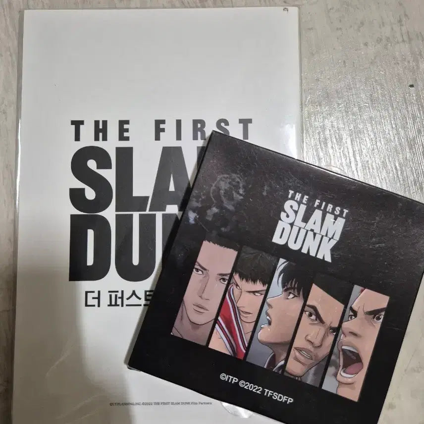 [BUNJANG] Slam Dunk The First Photocard and Coaster Set / 슬램덩크 포토카드랑 티코스터