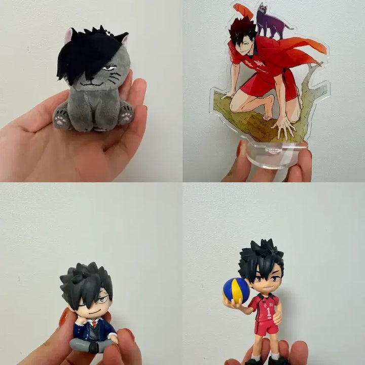 [BUNJANG] Haikyuu!! Tetsuro Kuroo Bundle Acrylic Stand &amp; Keychain / 반택포) 하이큐 쿠로오 일괄 어깨쿵 꾸벅가챠 팔버스 아크릴스탠드 마스코트 키링