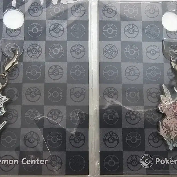 [BUNJANG] Pokemon Center National Pokedex Metal Charm Palkia, Dialga Origin Form Bundle Set / 포켓몬센터 전국도감 메탈참 펄기아, 디아루가 오리진폼 일괄