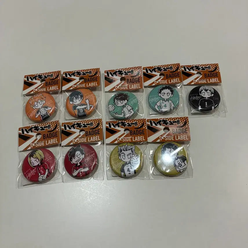 [BUNJANG] Haikyu!! Beside Can Badge / 미개봉) 하이큐 비사이드 캔뱃지