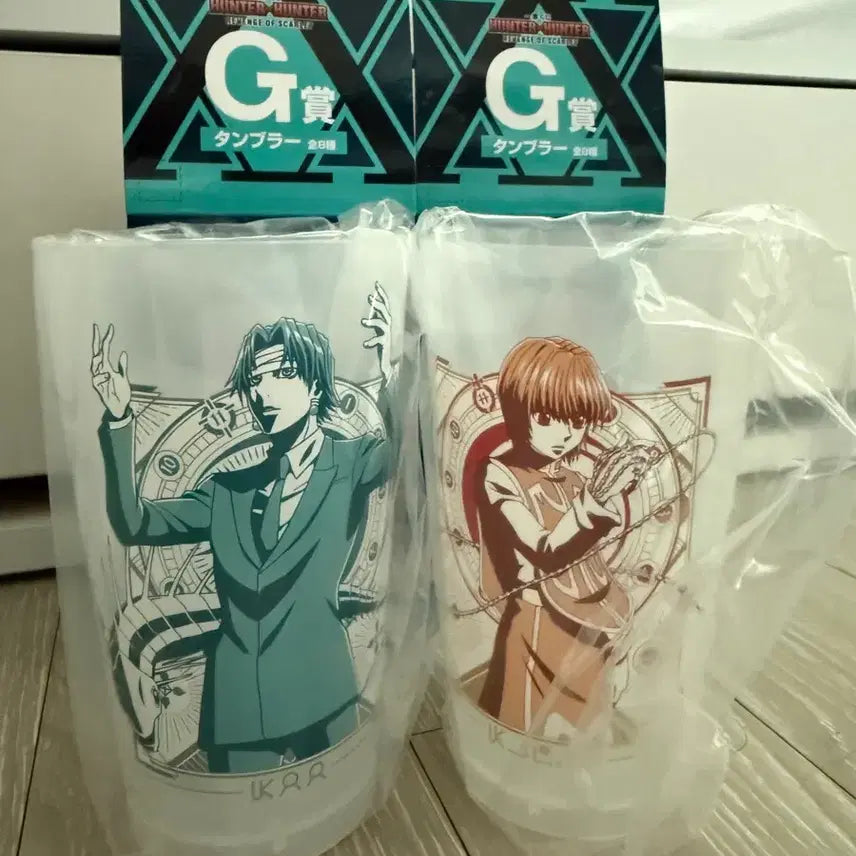[BUNJANG] Hunter x Hunter Ichiban Kuji G Prize Chrollo Lucilfer &amp; Kurapika Bundle Set (Sealed) / 일괄) 헌터헌터 이치방 쿠지 미개봉 헌헌 G상 클로로 크라피카