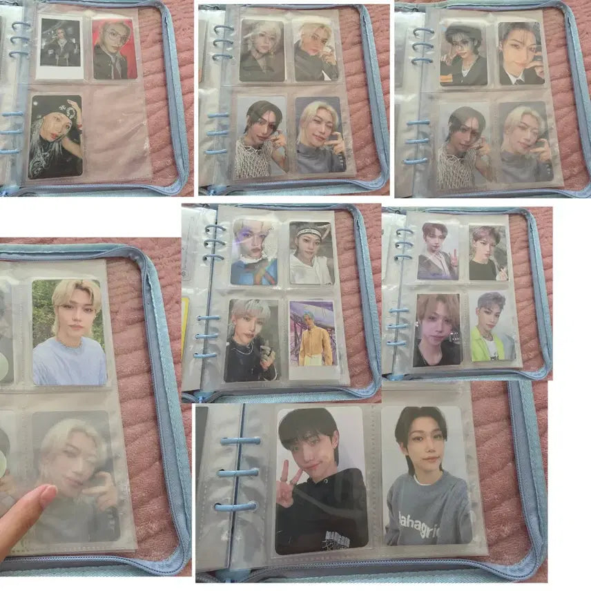 [BUNJANG] Stray Kids Felix Bundle Photocard Set with Binder / 스키즈 필릭스 포카 일괄 판매