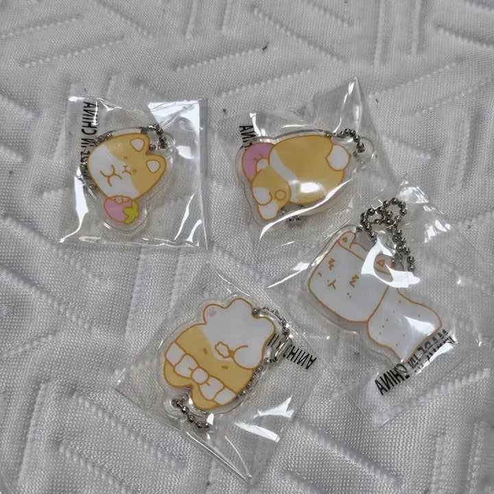 [BUNJANG] Baekhyun Fluffy Gacha Acrylic Keyring Set / 백현 터래기 가챠 아크릴키링 세트 -3