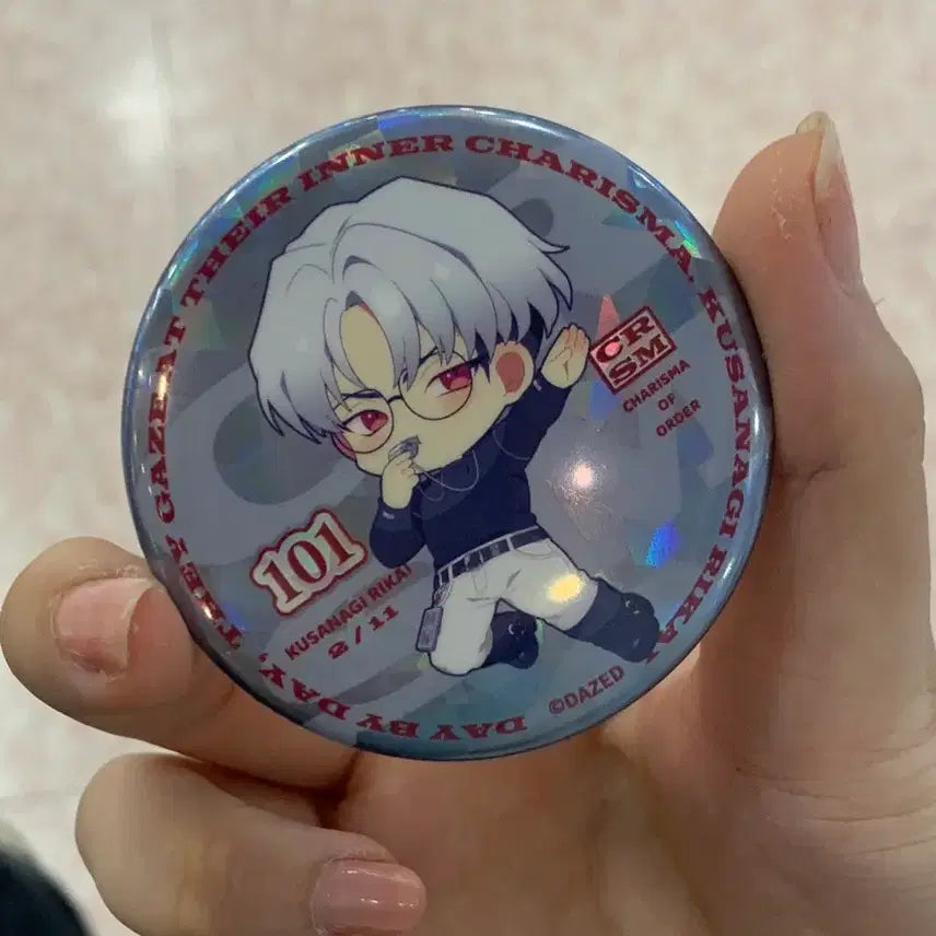 [BUNJANG] Karishma Ricai Fan Badge / 카리스마 리카이 캔뱃지