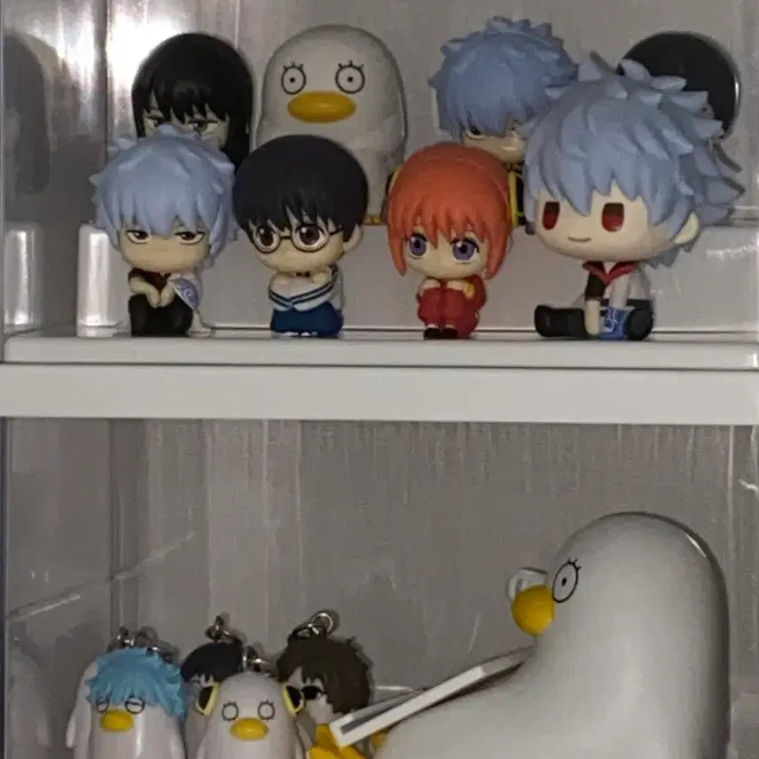 [BUNJANG] Gintama Elizabeth Mejilushi Full Set Keychain Bundle / 은혼 엘리자베스 메지루시 풀셋 일괄 판매 긴토키 카구라 사카모토 카츠라 즈라 긴자베스 구라자베