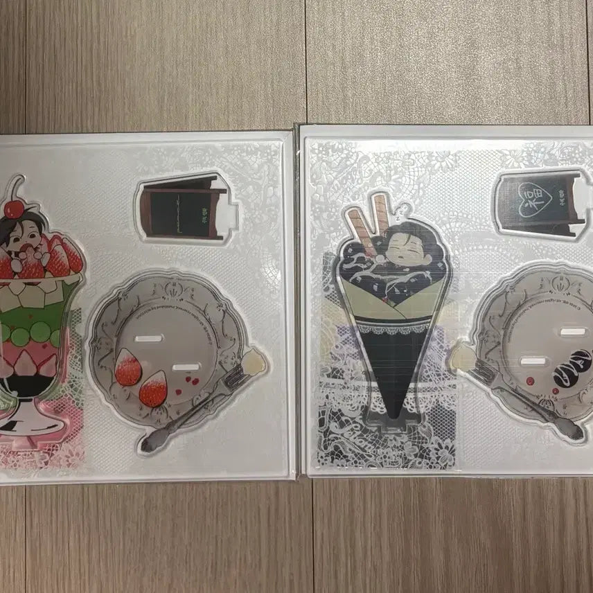 [BUNJANG] Joowon Peace Sweets Acrylic Stand / 레봄 주의평화 주평 스위츠 아크릴 스탠드 2종