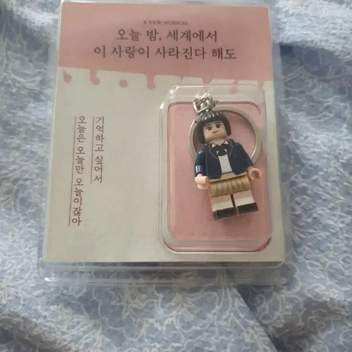 [BUNJANG] Tonight, Even If This Love Disappears From the World Musical Keychain Set / 오늘 밤, 세계에서 이 사랑이 사라진다 해도 뮤지컬 키링 2개 세트