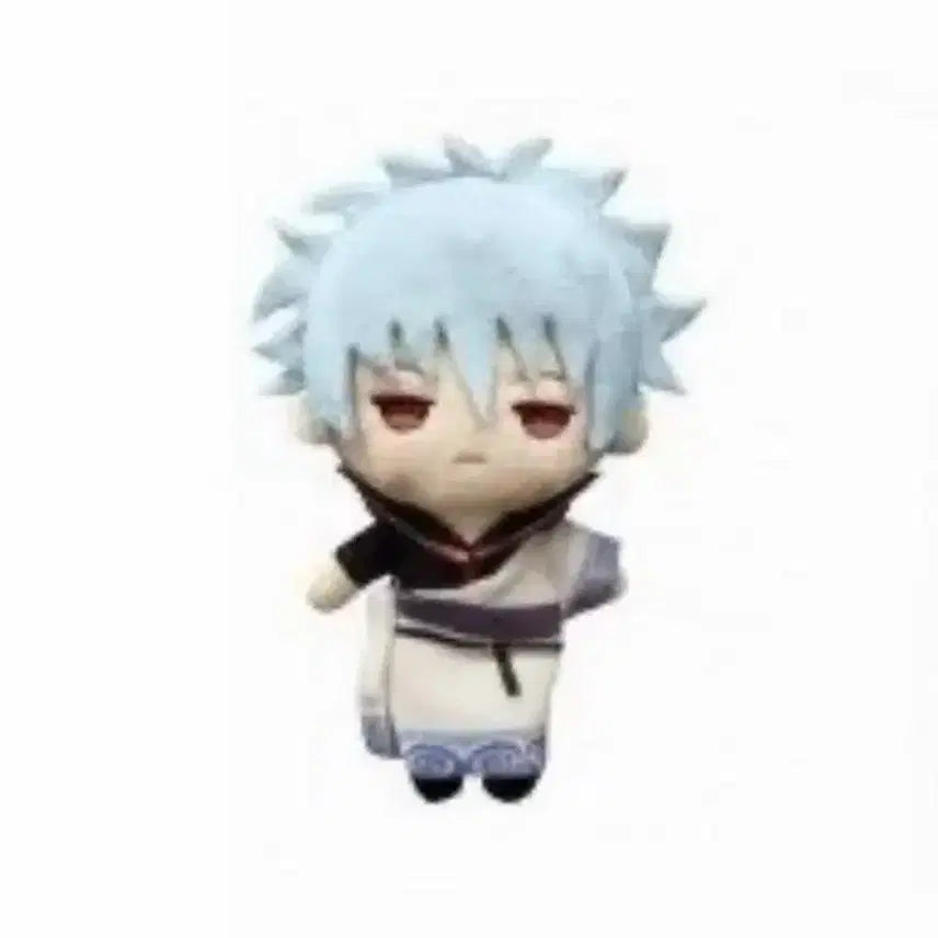 [BUNJANG] Gintama Gintoki Puchifuwa Plush Doll Keychain / 은혼 긴토키 푸치후와 누이 인형 키링