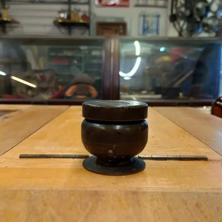 [BUNJANG] Brass Inkstone (Meoktong) - 4.3cm Height / 황동 먹통 높이4.3cm
