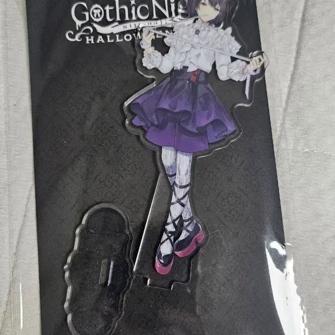 [BUNJANG] Nijisanji Mashiro Meme Gothic Night Halloween Acrylic Stand / 니지산지 마시로 메메 고딕 나이트 할로윈 아크릴 스탠드