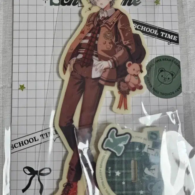 [BUNJANG] Nijisanji DTCA Murakumo Kagetsu Schooltime Acrylic Stand / 니지산지 디티카 무라쿠모 카게츠 베어리 스쿨타임 아크릴 스탠드