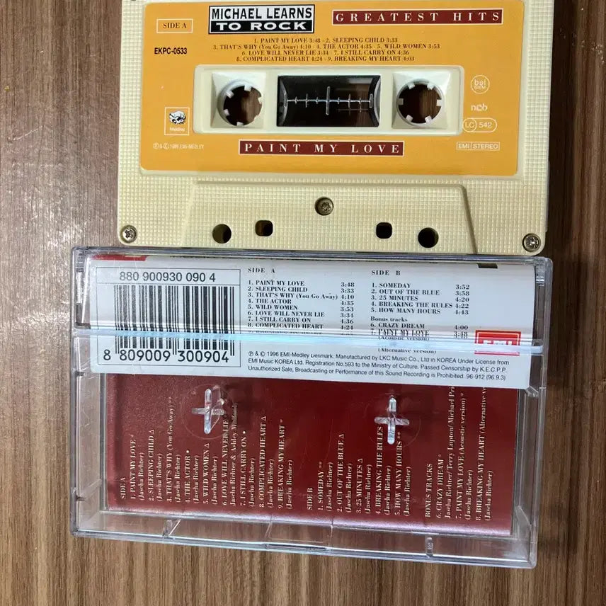 [BUNJANG] Michael Learns To Rock Greatest Hits Cassette Tape / 마이클 런스 투 락 GREATEST HITS 카세트 테이프