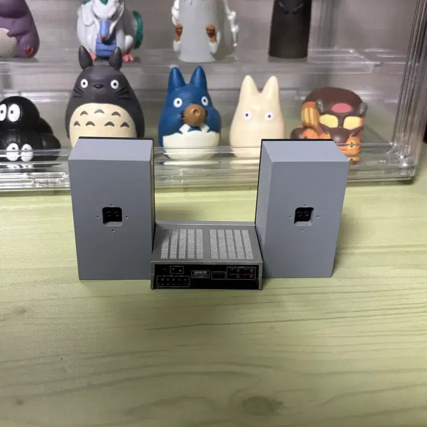 [BUNJANG] Onkyo Mini Speaker 2-Unit Set with Amplifier / 온쿄 미니 스피커 2개 + 앰프 세트 가챠