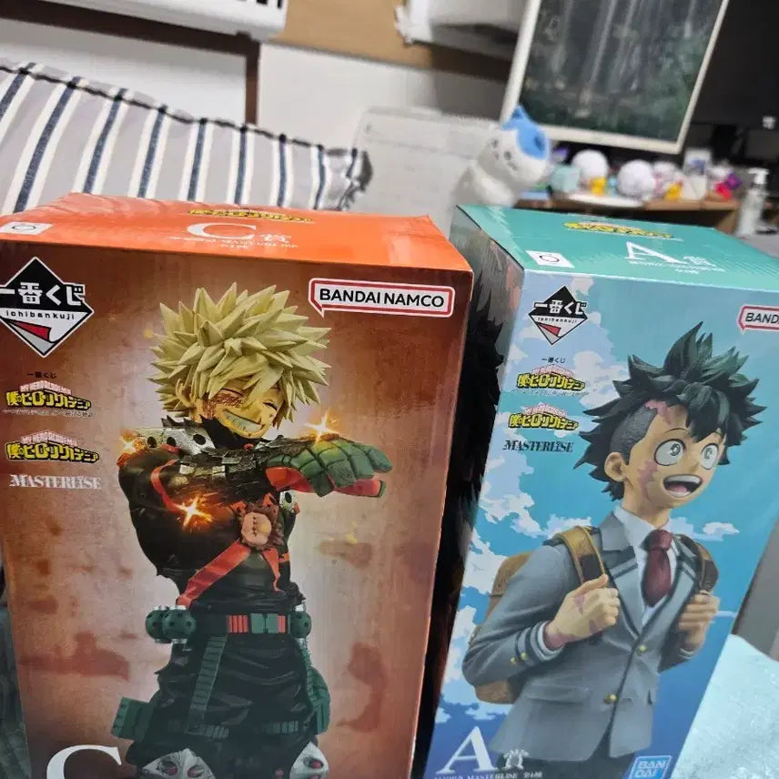 [BUNJANG] My Hero Academia Izuku Midoriya A Prize &amp; Katsuki Bakugo C Prize Set / (택포 14.5)나히아 미도리야 A상 , 바쿠고 C상 세트