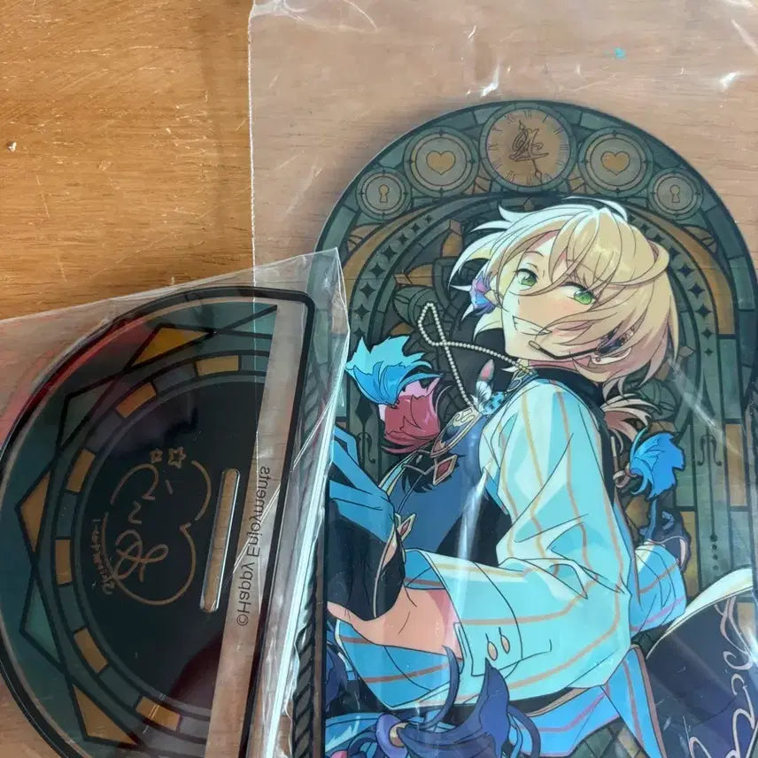 [BUNJANG] Ensemble Stars! Ritsu Akashi Stained Glass Acrylic Stand / 앙스타 아이라 스테인드 글라스 스글