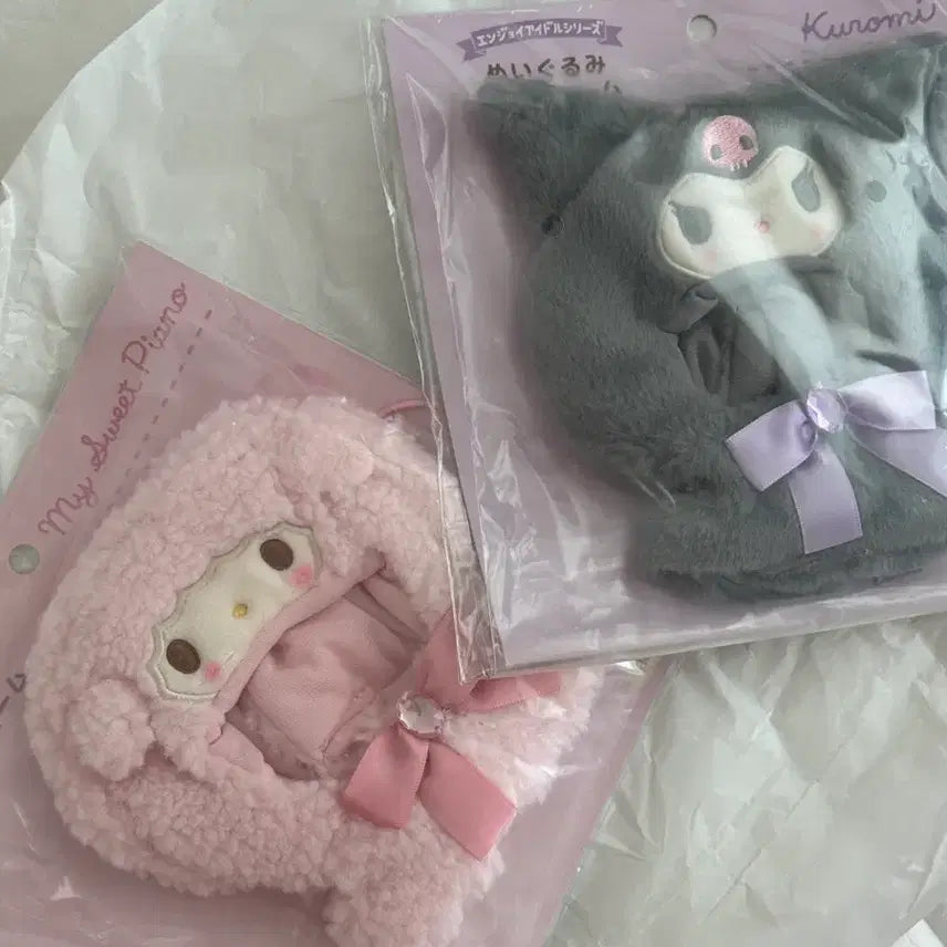 [BUNJANG] Sanrio Kuromi 10cm/15cm Idol Costume Doll Clothes / 산리오 엔조이 아이돌 코스튬 쿠로미 10cm 15cm 인형옷
