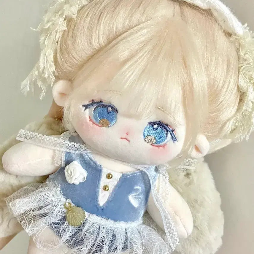 [BUNJANG] Unbranded 20cm Mohair Doll - Claude / 무속성 솜인형 모헤어 클로데