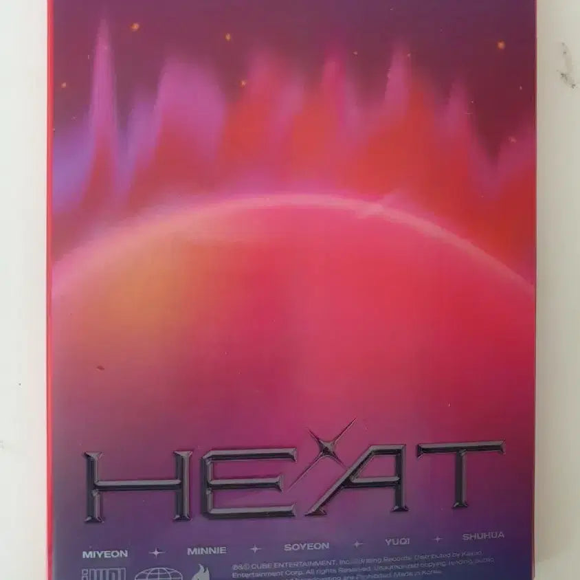 [BUNJANG] (G)I-DLE HEAT Album / (여자)아이들 HEAT 히트 앨범