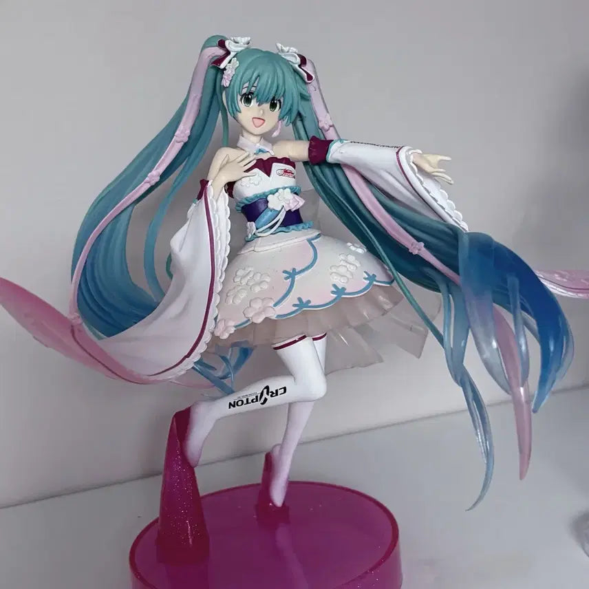 [BUNJANG] Hatsune Miku Racing 2019 Kimono Figure / 급급전) 하츠네미쿠 레이싱 2019 피규어