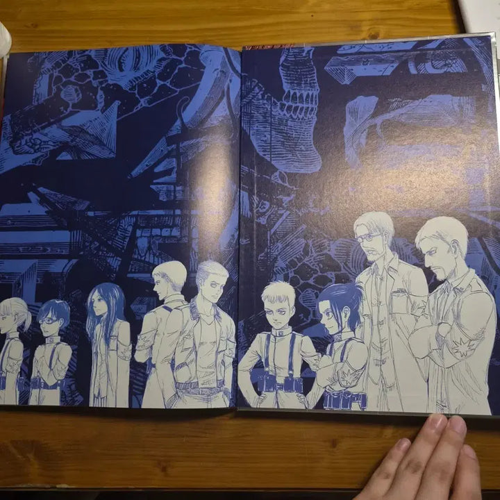 [BUNJANG] Attack on Titan Art Book Goods / 진격의 거인 아트북 굿즈