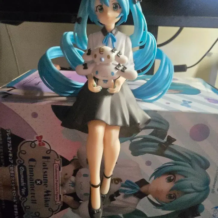 [BUNJANG] Hatsune Miku Sega Chokonose Noodles Stopper Figure / 하츠네 미쿠 세가 초코노세 누들스토퍼 피규어 판매합니다