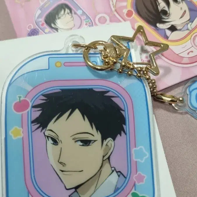 [BUNJANG] Ouran High School Host Club Takashi Acrylic Keyring / 오란고교 사교클럽 랜덤 아크릴 키링 타카시 확정