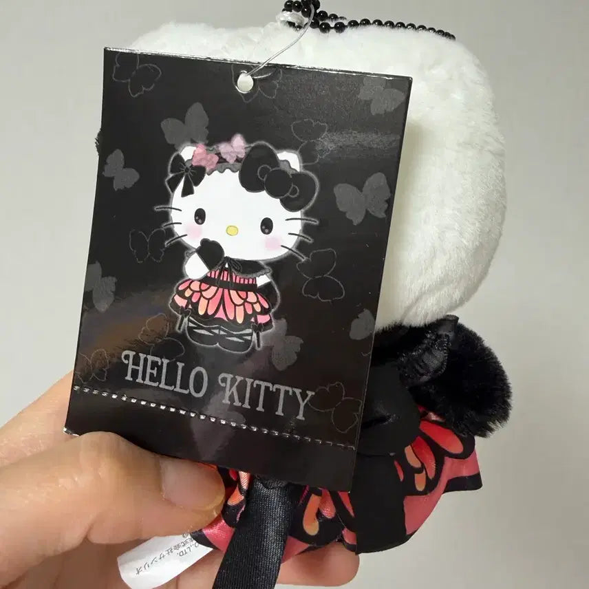 [BUNJANG] Hello Kitty Butterfly Series Mascot Keychain / 헬로키티 (나비시리즈)마스코트 키링