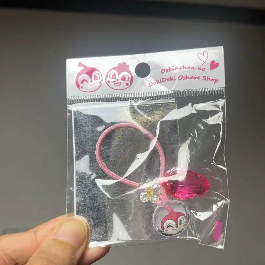 [BUNJANG] Anpanman Museum Charin Headband New / 호빵맨뮤지엄 짤랑이 머리끈 새제품