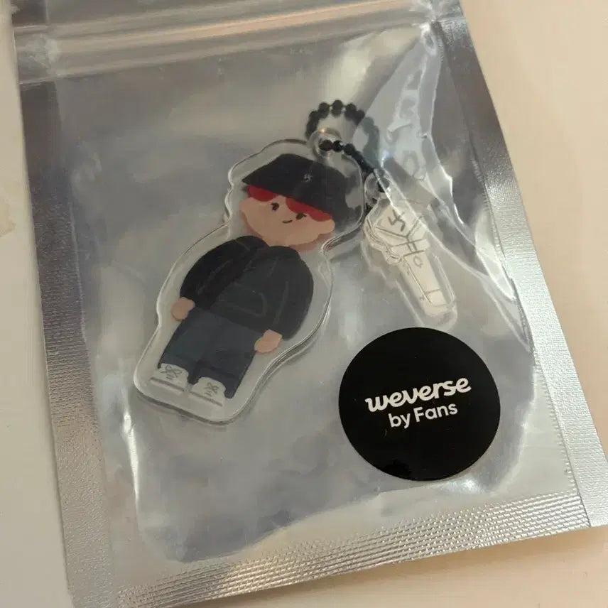 [BUNJANG] Kim Junsu Weverse Pop-up Acrylic Keyring + Film Bookmark Set / 김준수 위버스 팝업 굿즈 키링 + 필름 북마크