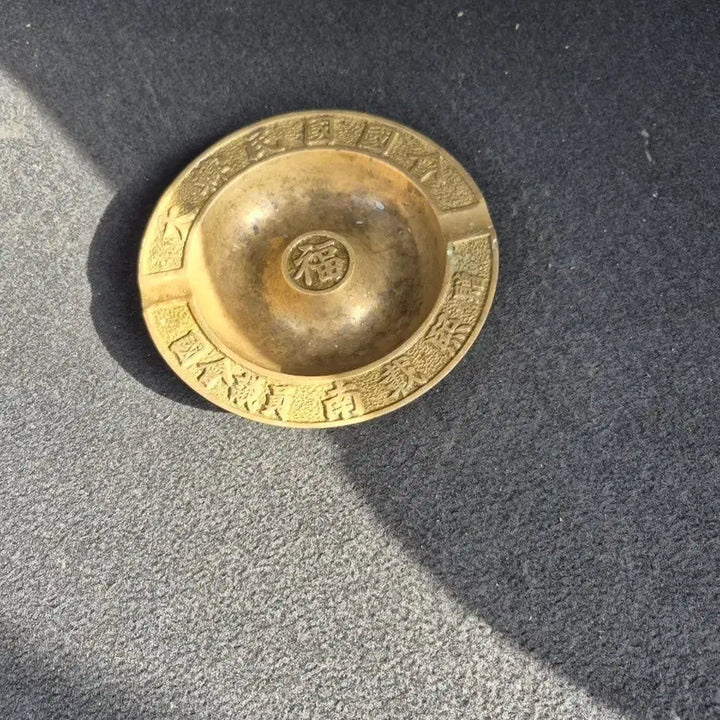 [BUNJANG] Brass Lucky Charm Ashtray Set (3 Types) / 황동 복 인테리어 재떨이.발레3종세트.캄보디아