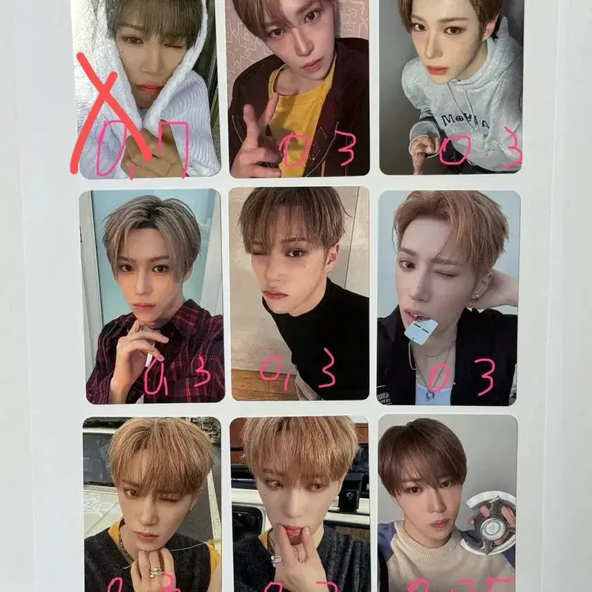 [BUNJANG] Alphadrivewon Arnaud Photocard / 알파드라이브원 아르노 포카