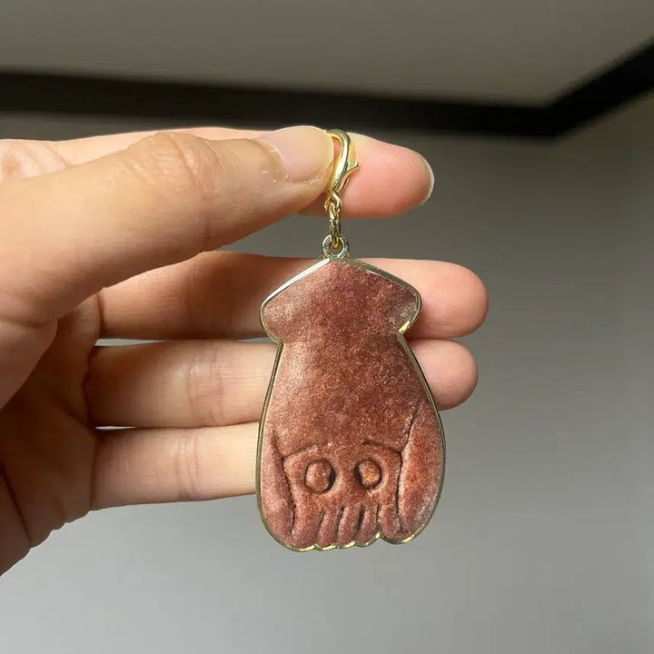 [BUNJANG] Tabekodoubutsu Squid Aquarium Charm / 타베코도부츠 오징어 수족관 참