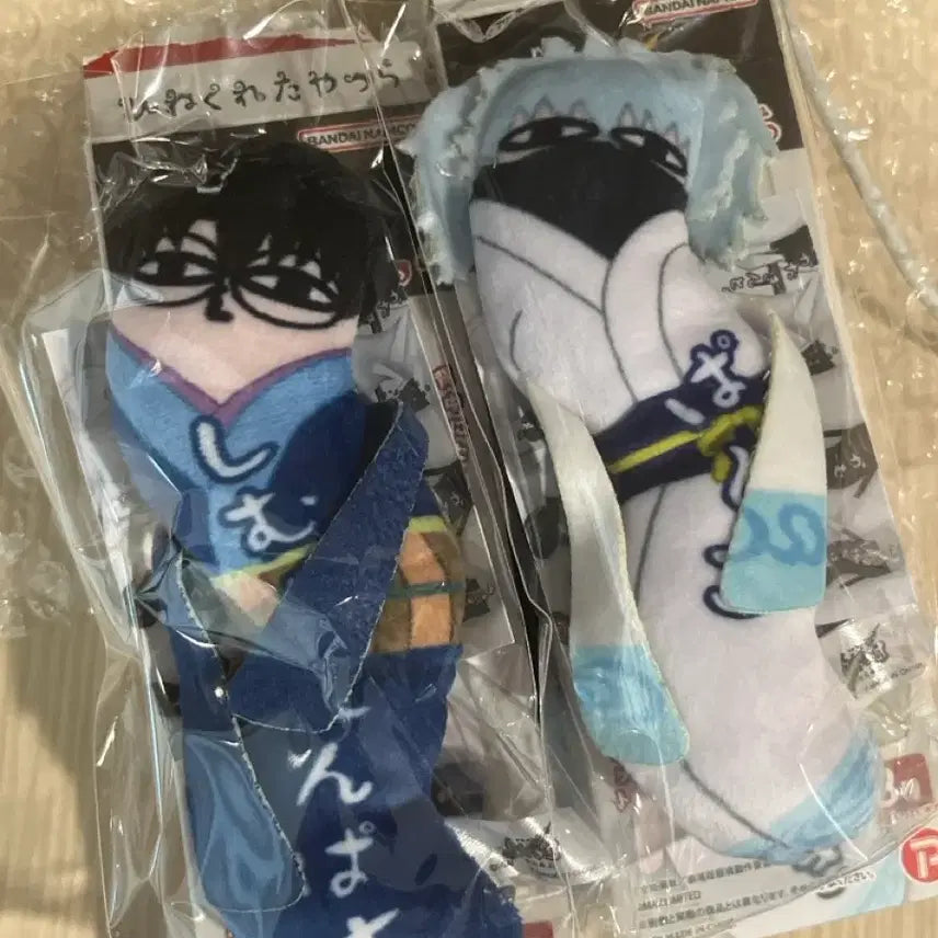 [BUNJANG] Gintama Twisted Dudes Yoshikara Flashback Plush Dolls (Gintoki &amp; Shinpachi) / 은혼 비틀린 / 뒤틀린 녀석들 요시와라 대염상 인형 파코(긴토키) / 신파치