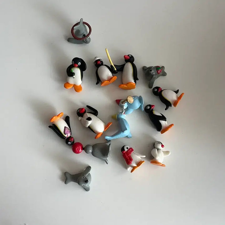 [BUNJANG] Pingu Egg Figure Bundle / 핑구 에그 피규어 일괄 사진 2장