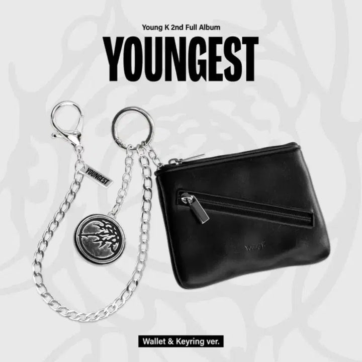 [BUNJANG] Young K 2nd Album YOUNGEST Wallet Keyring Set / 영케이 2집 앨범 YOUNGEST 월렛 키링 세트