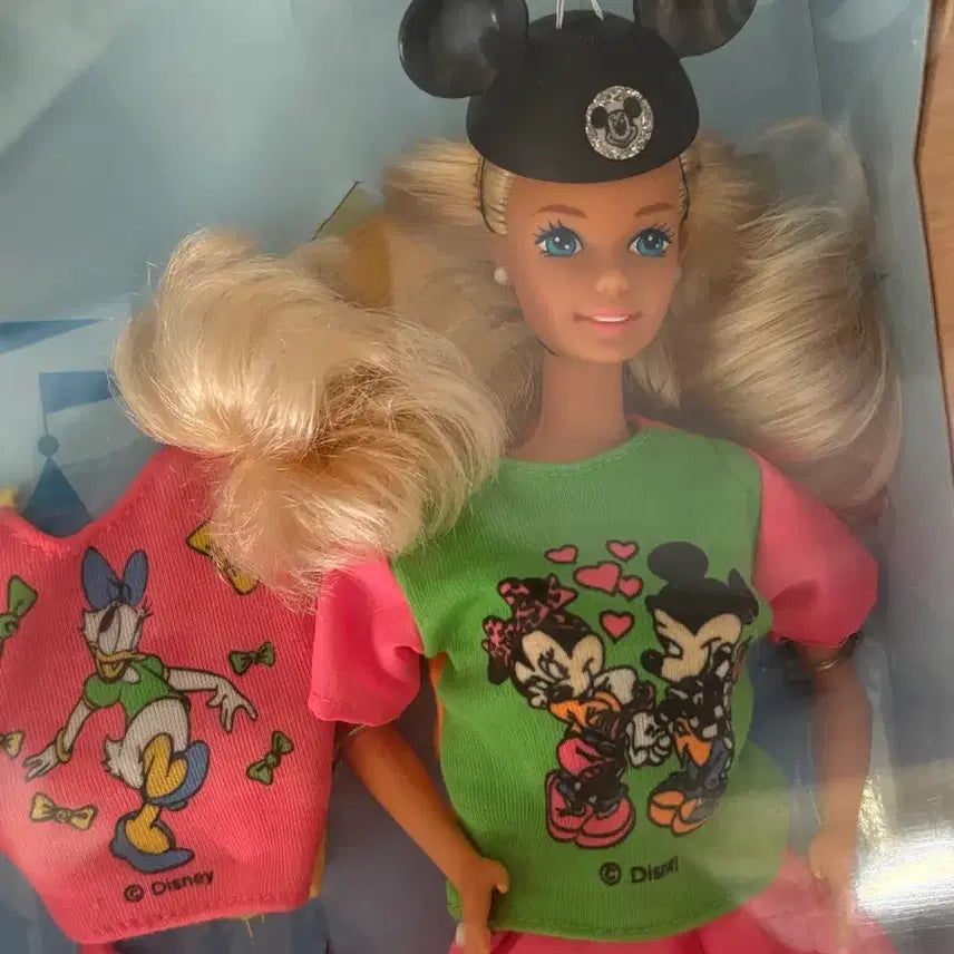 [BUNJANG] Vintage Mickey Mouse Barbie Doll / 빈티지 미키 바비인형