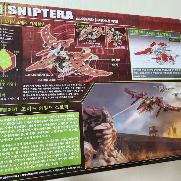 [BUNJANG] Zoids Wild ZW29 Snipertera (Pteranodon Type) / 조이드 와일드 ZX29 스나이프테라