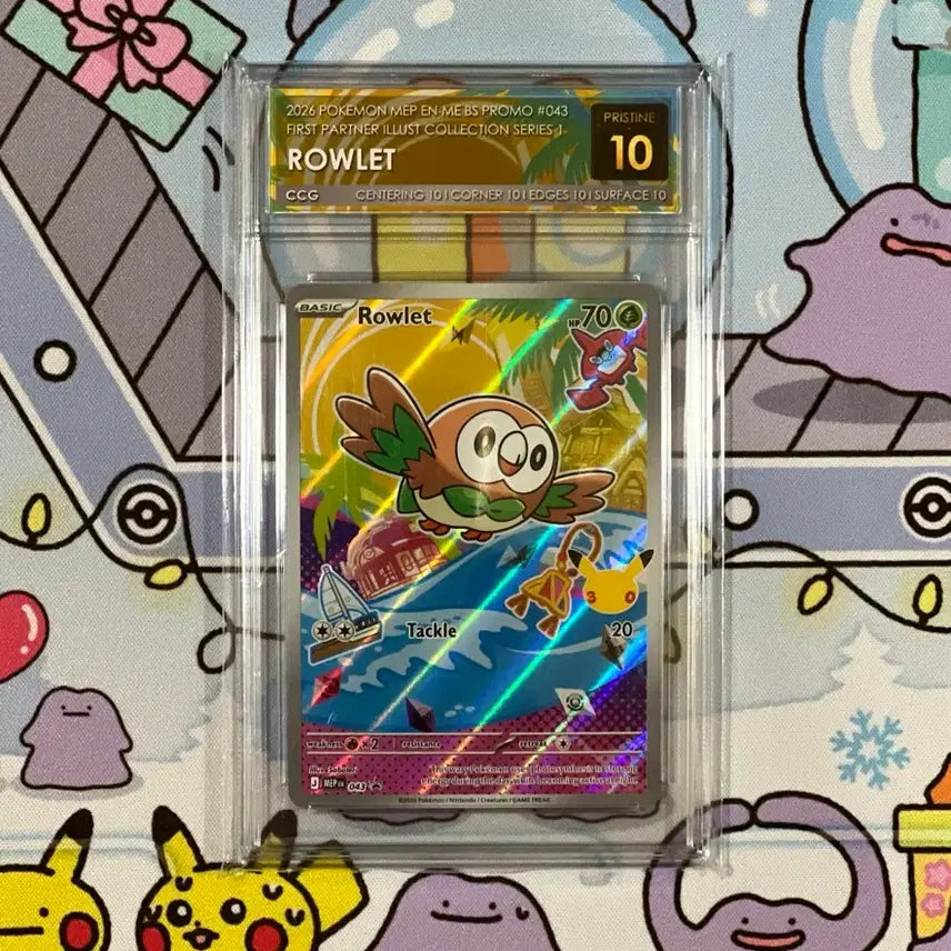 [BUNJANG] Pokemon 30th Anniversary North American Edition Rowlet Promo CCG10 Pristine / 이번주만 8! 포켓몬카드 북미판 30주년 나몰빼미 프로모 CCG10 프리스틴