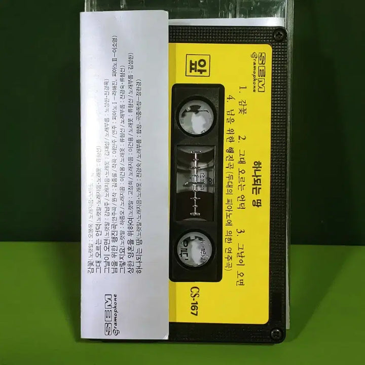 [BUNJANG] Minjok Eumak Yeon-guhoe Hana Doeneun Ttang (Original First Press) Cassette Tape / 하나되는 땅 - 민족음악연구회 : 성음 레코드 초판